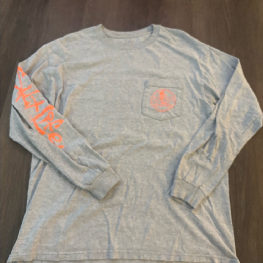 Salt Life Grey Long Sleeve